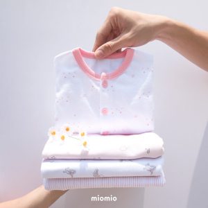 Vải cotton mềm cho làn da sơ sinh MIOMIO